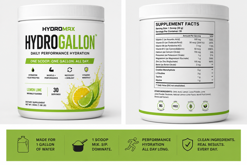 HydroGallon All-Day Hydration + Performance